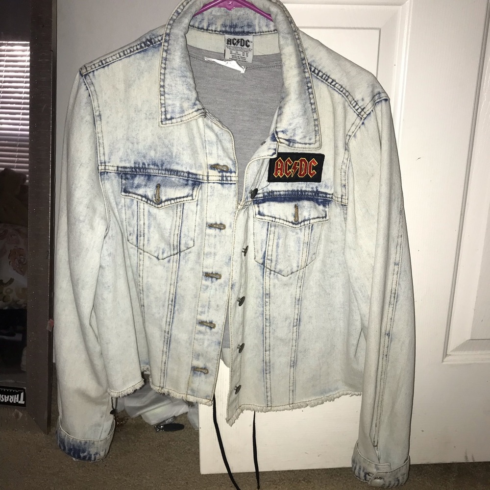 AC/DC denim jacket